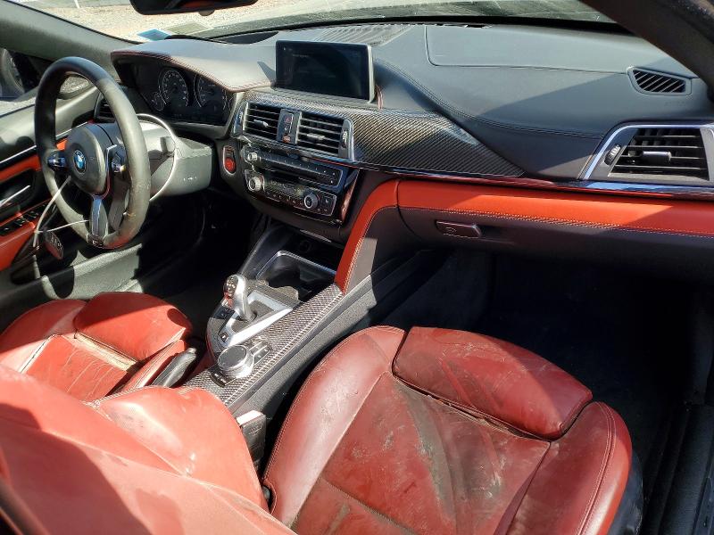 2019 BMW M4 VIN WBS4Z9C55KEJ63910 COPART salvage auction — FRONT END, Salvage Title, sold $10,200 on 2026-09-01 (photo 8)