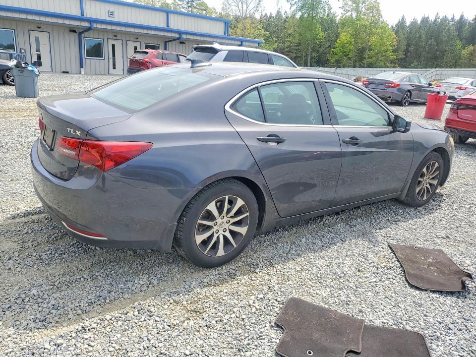 2015 Acura Tlx VIN 19UUB2F39FA012242 COPART salvage auction — FRONT END, Nc - Salvage Certificate Of Title, sold $3,100 on 2026-07-02 (photo 3)