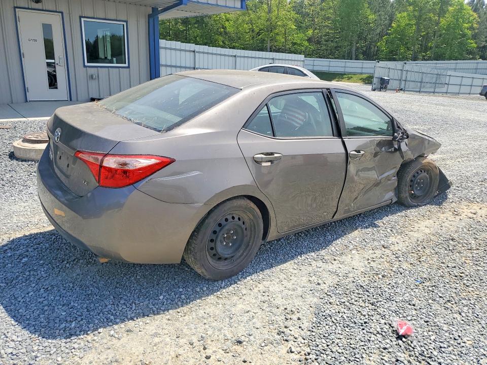 2018 Toyota Corolla VIN 5YFBURHE2JP773836 COPART salvage auction — FRONT END, Nc - Salvage Certificate Of Title, sold $550 on 2026-07-23 (photo 3)