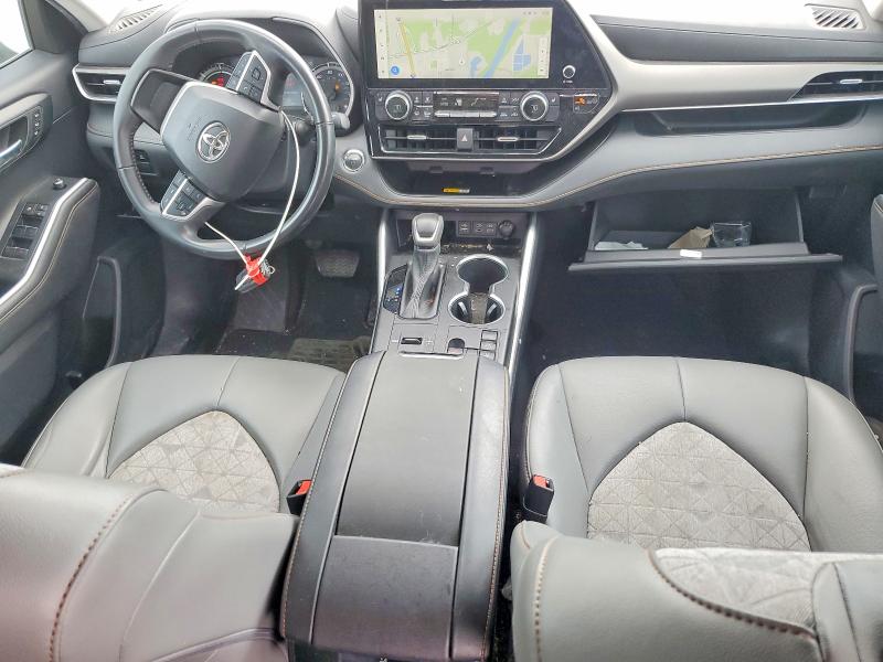 2023 Toyota Highlander VIN 5TDAARAH7PS519614 COPART salvage auction — HAIL, Ks - Cert Of Title-Salvage, sold $16,900 on 2026-07-02 (photo 8)