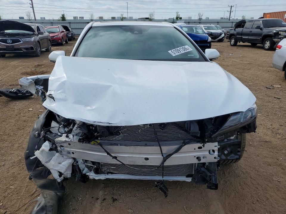 2024 Toyota Camry VIN 4T1G11AK7RU844698 COPART salvage auction — FRONT END, Il - Salvage Certificate, sold $7,100 on 2026-07-02 (photo 5)