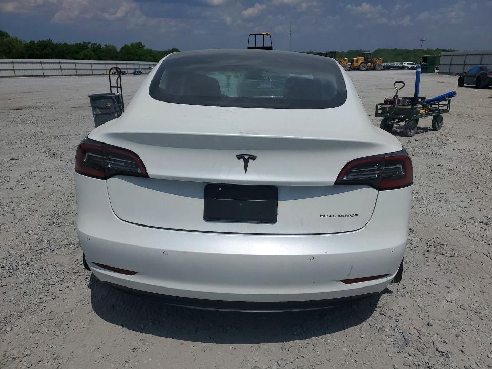 2020 Tesla Model 3 VIN 5YJ3E1EB6LF651220 COPART salvage auction — FRONT END, NC - SALVAGE CERTIFICATE OF TITLE, sold $1,900 on 2026-07-29 (photo 6)