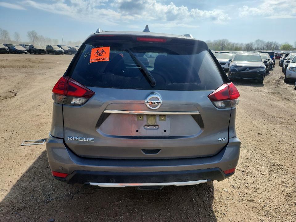2020 Nissan Rogue VIN JN8AT2MT7LW035653 COPART salvage auction — FRONT END, Mi - Certificate Of Title, sold $3,000 on 2026-07-15 (photo 6)