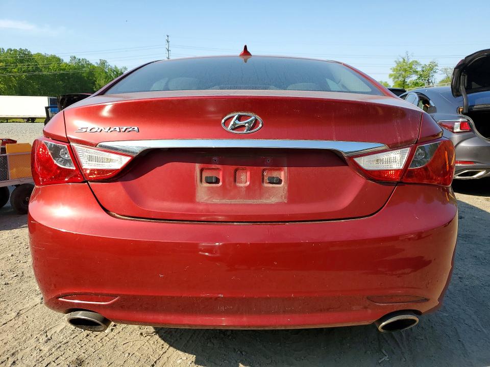2012 Hyundai Sonata VIN 5NPEC4AC9CH384672 COPART salvage auction — FRONT END, Md - Cert Of Salvage < 75% Damage, sold $650 on 2026-07-24 (photo 6)