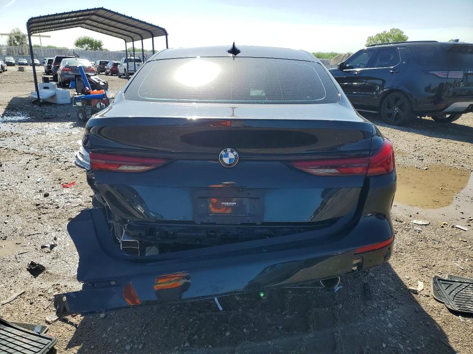 2022 BMW 2 series VIN WBA53AK06N7K44344 COPART salvage auction — REAR END, Id - Salvage Certificate Of Title, sold $175 on 2026-07-30 (photo 6)