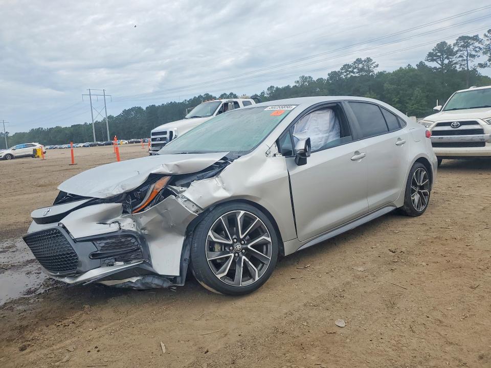 2022 Toyota Corolla VIN 5YFS4MCE2NP129916 COPART salvage auction — FRONT END, La - Certificate Of Title, sold $425 on 2026-07-28 (photo 1)