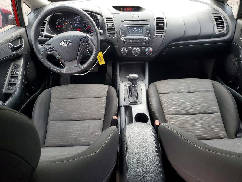 2016 Kia Forte VIN KNAFX4A66G5571678 COPART salvage auction — FRONT END, Tx - Salvage Vehicle Title, sold $1,600 on 2026-07-15 (photo 8)