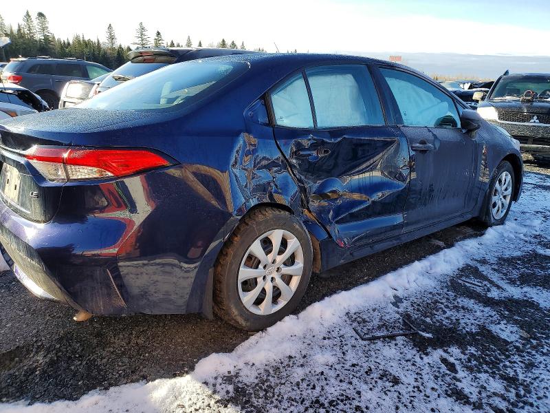 2021 Toyota Corolla VIN 5YFBPMBE4MP245142 COPART salvage auction — SIDE, Qc - Gravement Accidente, sold $3,600 on 2026-07-07 (photo 3)