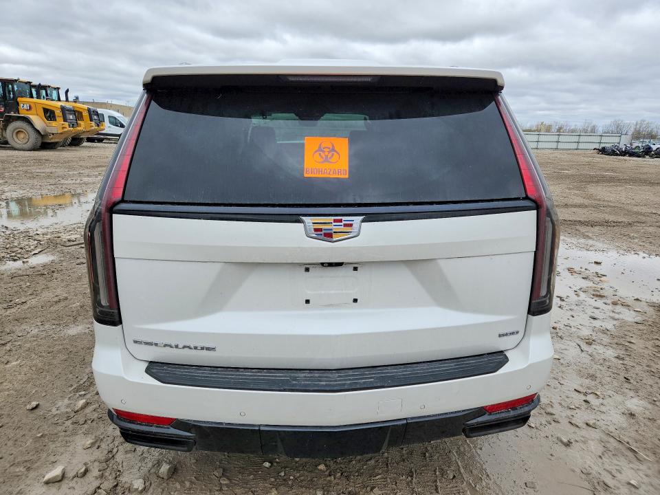 2021 Cadillac Escalade VIN 1GYS4NKL2MR346080 COPART salvage auction — FRONT END, Wi - Cert Of Title-Salvage Vehicle, sold $17,300 on 2026-07-27 (photo 6)