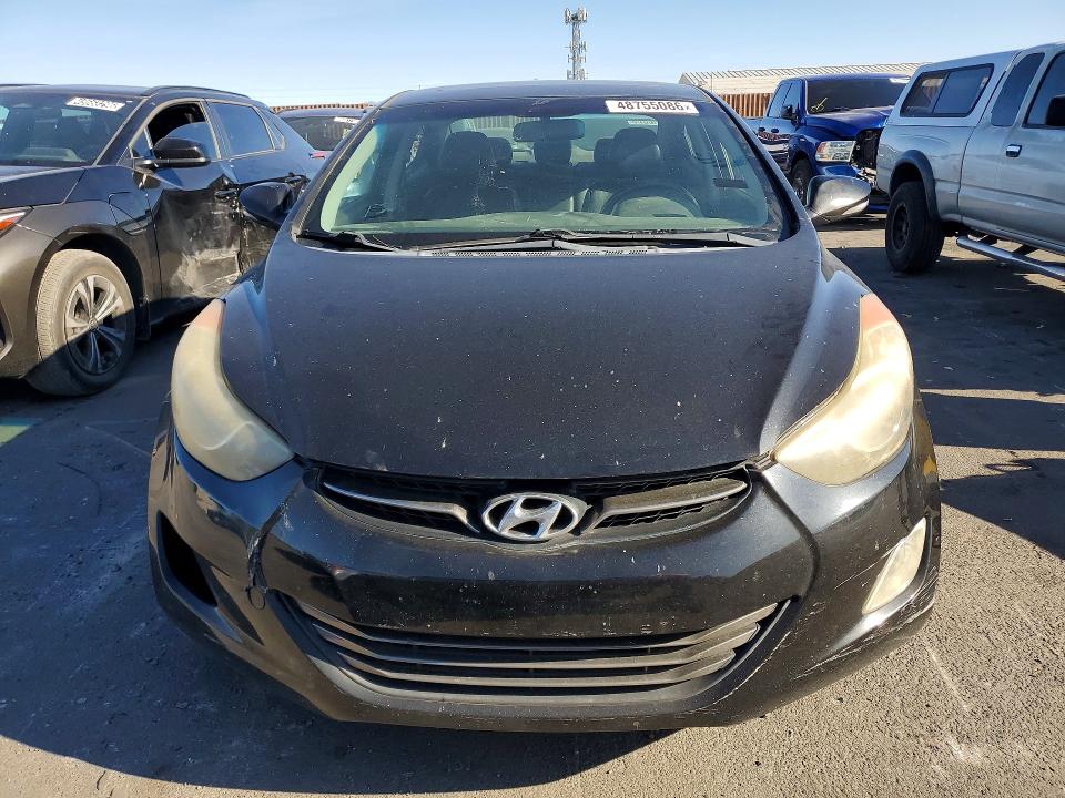 2013 Hyundai Elantra VIN KMHDH4AE9DU544163 COPART salvage auction — REAR END, NV, sold $1,150 on 2026-07-22 (photo 5)