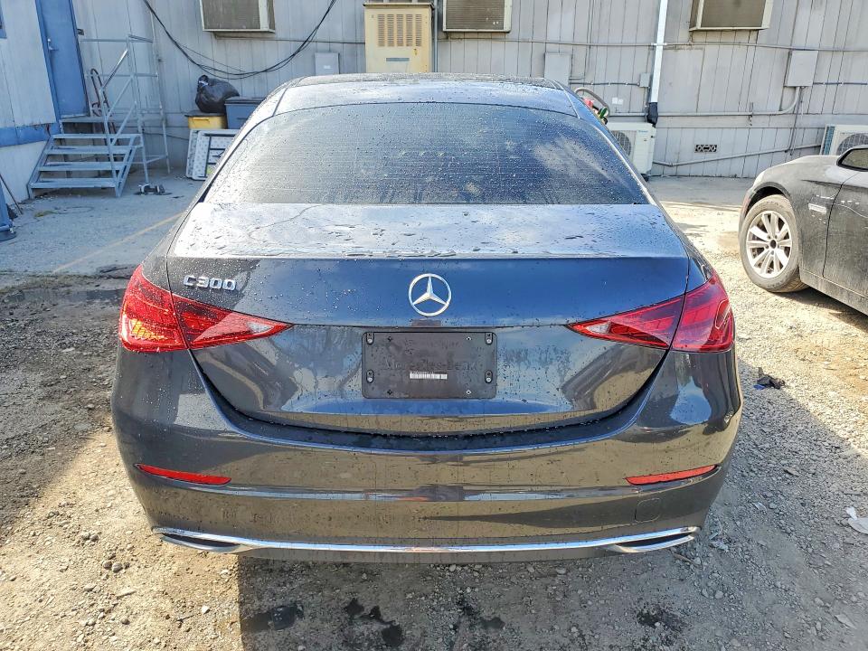 2023 Mercedes-benz C-klasse VIN W1KAF4GB7PR091734 COPART salvage auction — FRONT END, Ca - Salvage Certificate, sold $12,800 on 2026-07-09 (photo 6)