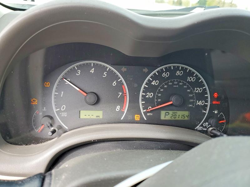 2010 Toyota Corolla VIN JTDBU4EE2AJ084908 COPART salvage auction — FRONT END, Or - Salvage Title Certificate, sold $550 on 2026-07-22 (photo 9)