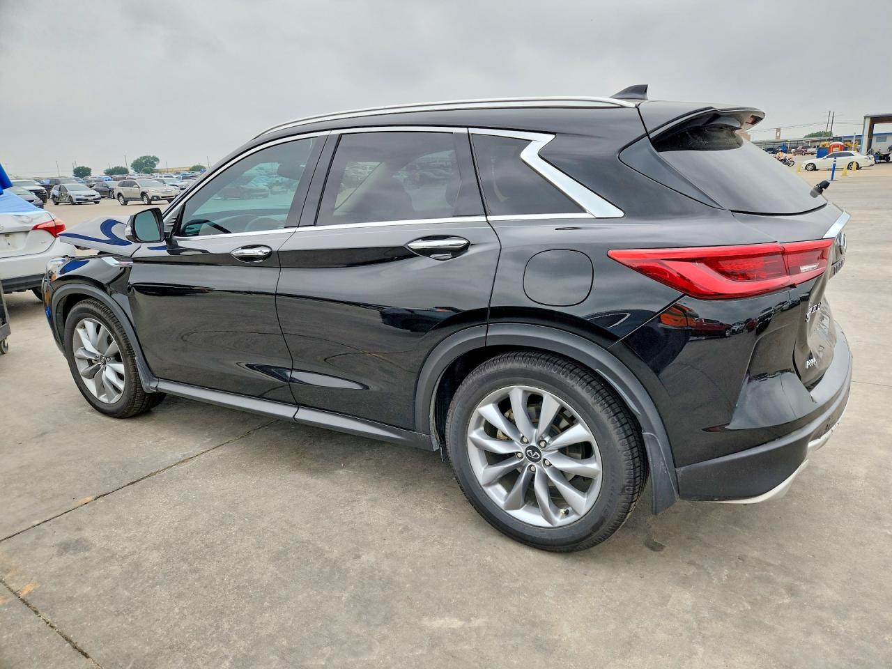 2021 Infiniti QX50 VIN 3PCAJ5CB1MF102362 COPART salvage auction — Front End, TX - SALVAGE VEHICLE TITLE, sold $4,800 on 2026-06-25 (photo 2)