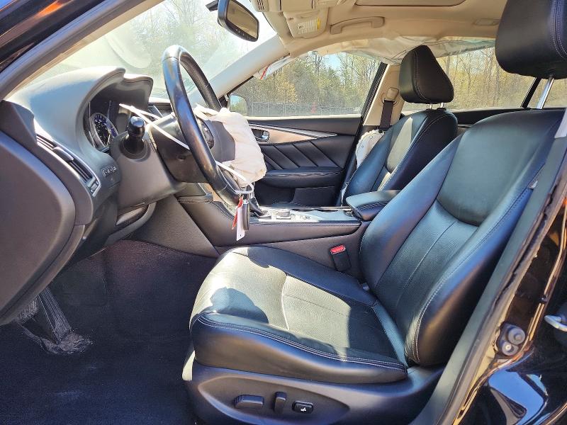 2015 Infiniti Q50 VIN JN1BV7AR0FM414268 COPART salvage auction — FRONT END, Md - Cert Of Salvage > 75% Damage, sold $1,800 on 2026-07-24 (photo 7)