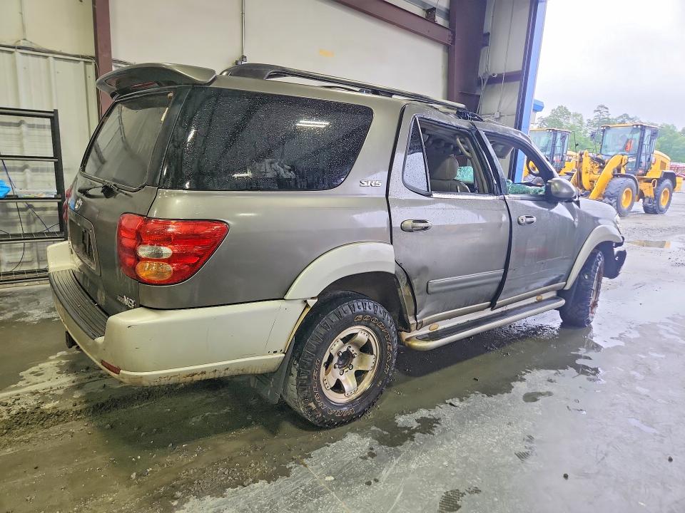 2004 Toyota Sequoia VIN 5TDZT34A74S221519 COPART salvage auction — ROLLOVER, Sc - Cert Of Title-Salvage, sold $900 on 2026-07-22 (photo 3)