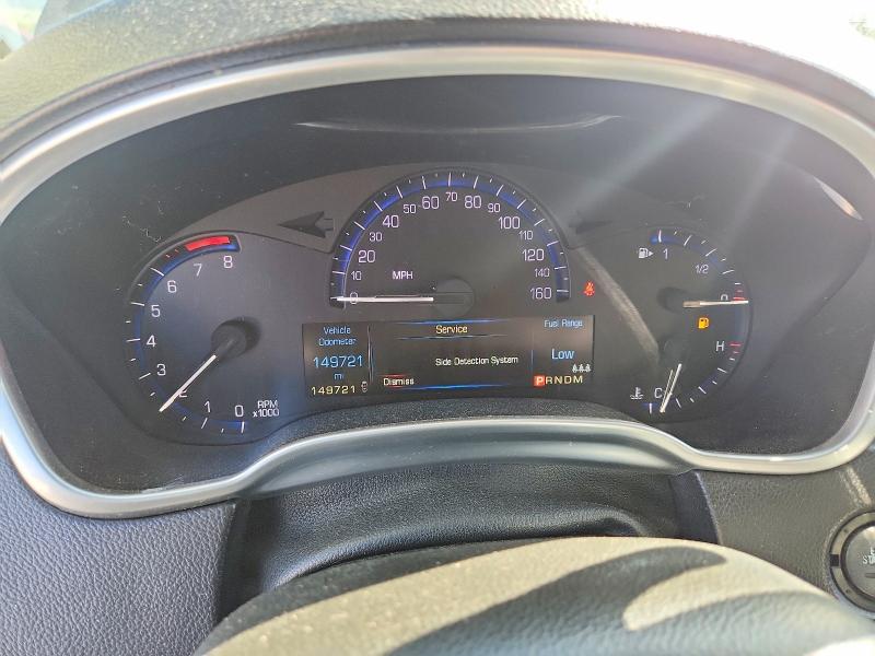 2016 Cadillac Srx VIN 3GYFNBE3XGS515689 COPART salvage auction — FRONT END, Ca - Dis/Dlr/Exp Only Clean Title (P), sold $1,950 on 2026-07-09 (photo 9)