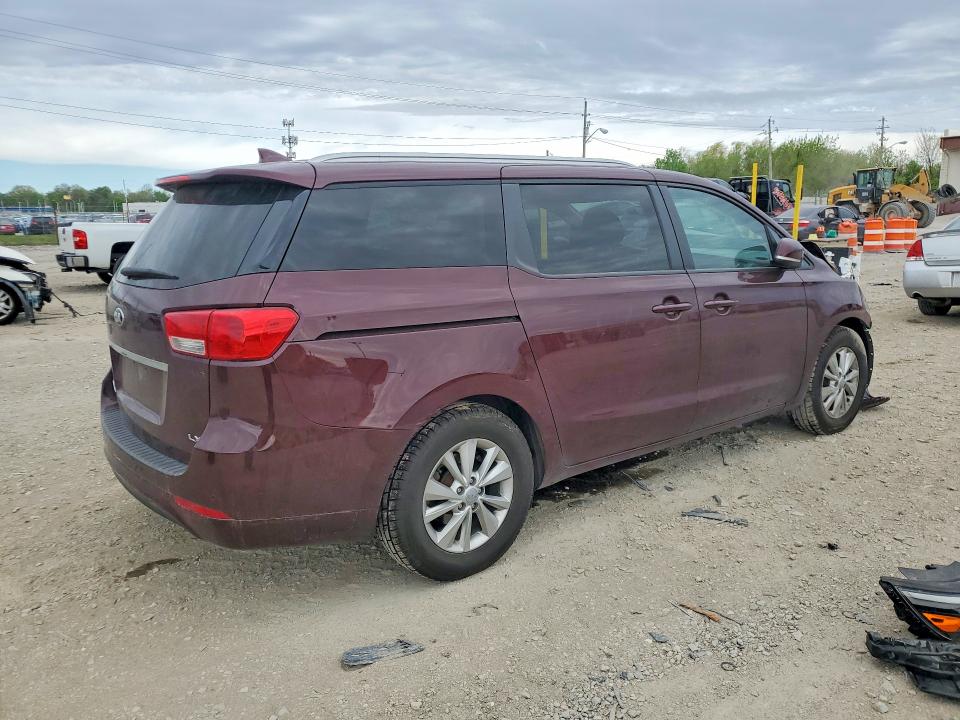 2017 Kia SEDONA VIN KNDMB5C18H6333388 COPART salvage auction — FRONT END, Salvage Title, sold $150 on 2026-07-28 (photo 3)