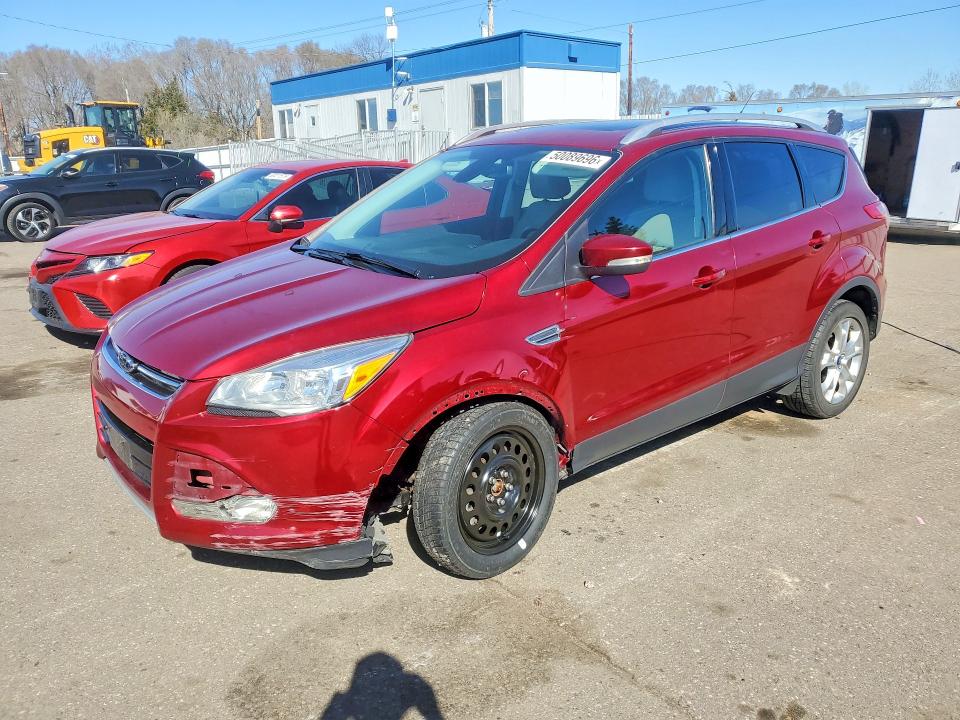 2014 Ford Escape VIN 1FMCU9J99EUD18990 COPART salvage auction — SIDE, Mn - Cert Of Title-Salvage, sold $1,400 on 2026-07-02 (photo 1)
