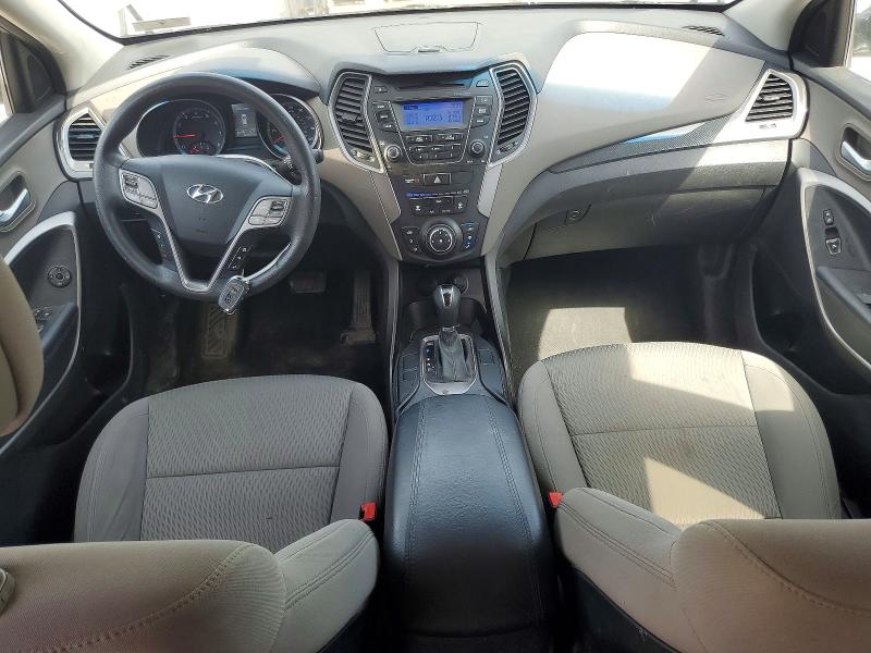 2015 Hyundai Santa fe VIN 5XYZTDLB4FG251187 COPART salvage auction — REAR END, Wv - Salvage Certificate, sold $1,950 on 2026-07-30 (photo 8)