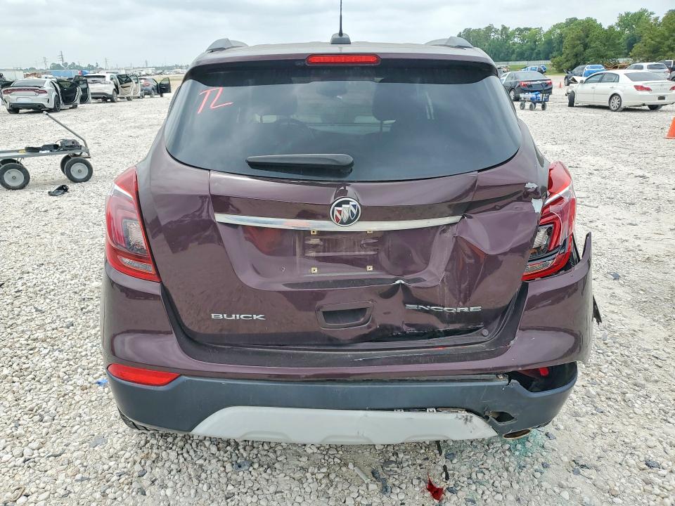 2018 Buick Encore VIN KL4CJASB1JB558700 COPART salvage auction — REAR END, Tx - Certificate Of Title, sold $2,650 on 2026-07-02 (photo 6)