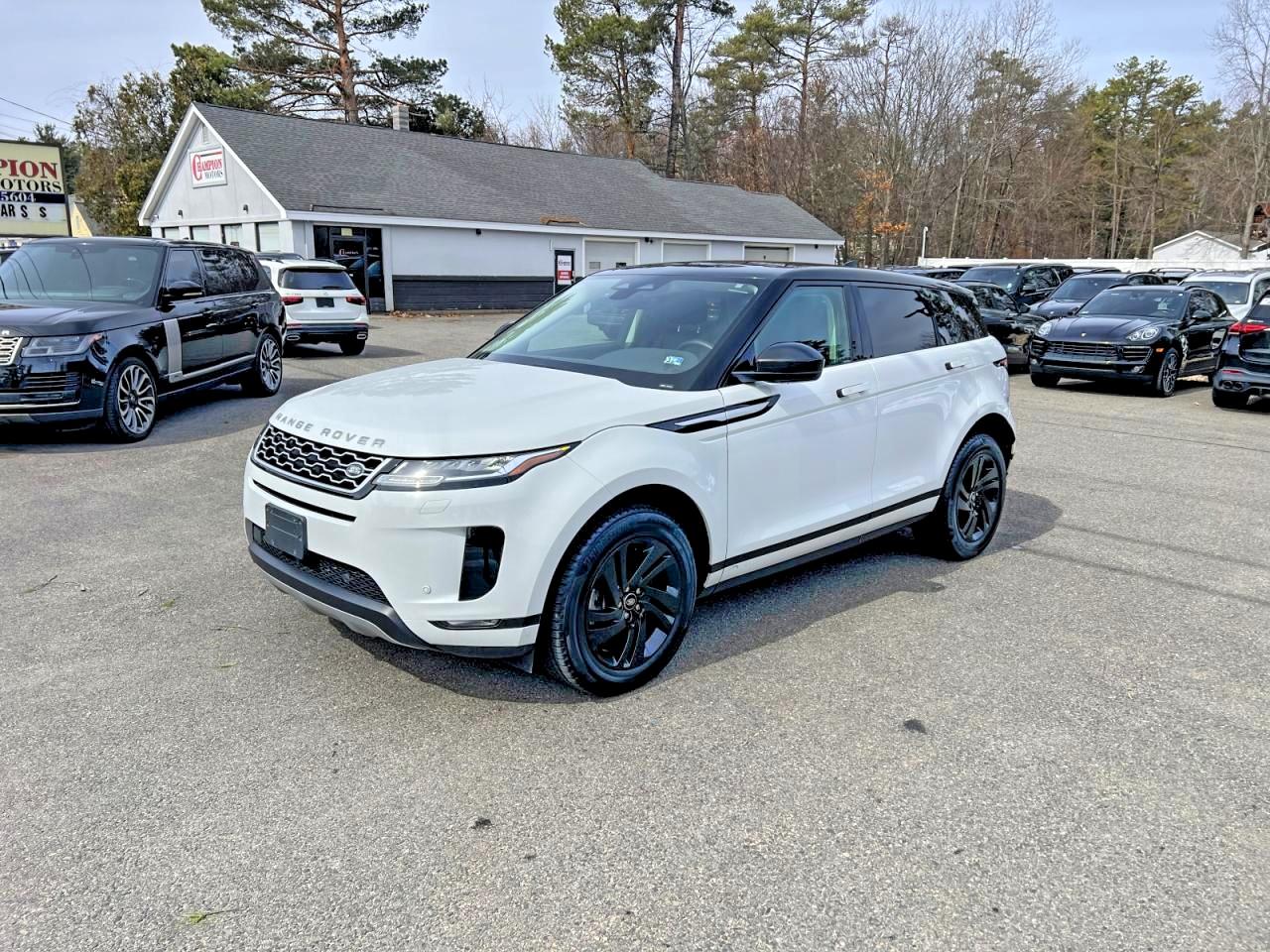 2022 Land rover Range rover evoque VIN SALZJ2FX1NH176769 COPART salvage auction — Minor Dent/Scratches, MN - CERTIFICATE OF TITLE (P), sold $12,900 on 2026-05-08 (photo 1)