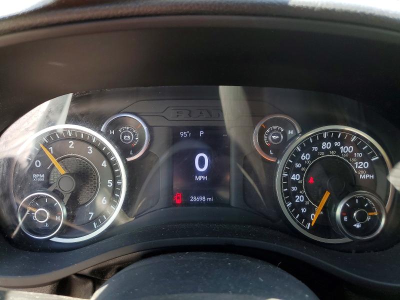 2022 Ram 1500 VIN 1C6RRFBG4NN348427 COPART salvage auction — MINOR DENT/SCRATCHES, Mo - Certificate Of Title, sold $23,500 on 2026-07-02 (photo 9)