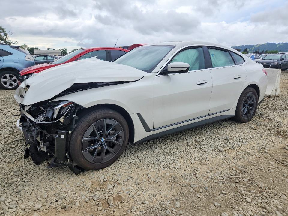2025 BMW I4 VIN WBY23HD07SFU56603 — COPART salvage auction photo