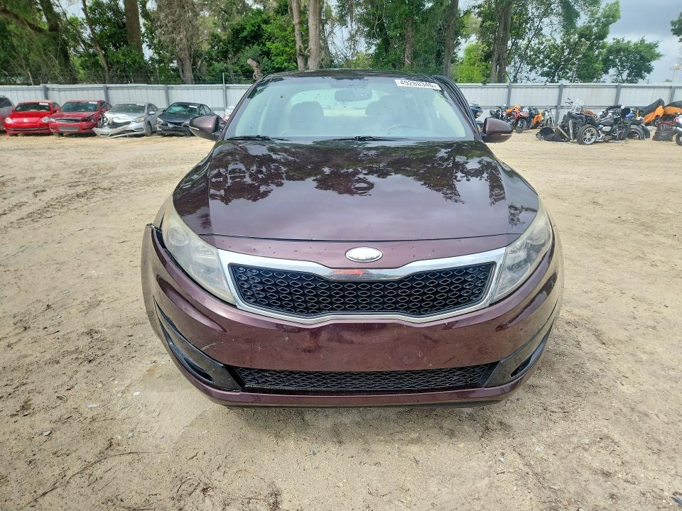 2013 Kia Optima VIN 5XXGN4A7XDG227316 COPART salvage auction — SIDE, FL - CERT OF TITLE SLVG REBUILDABLE, sold $625 on 2026-07-27 (photo 5)