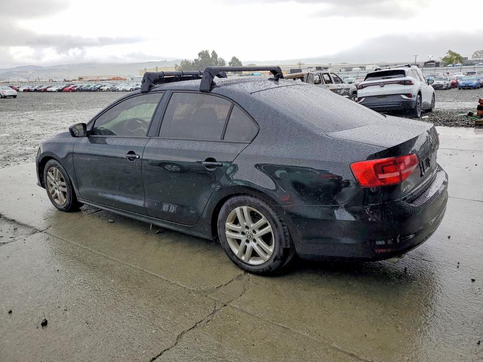 2015 Volkswagen Jetta VIN 3VWLA7AJ5FM210087 COPART salvage auction — FRONT END, Ca - Salvage Certificate, sold $725 on 2026-07-02 (photo 2)
