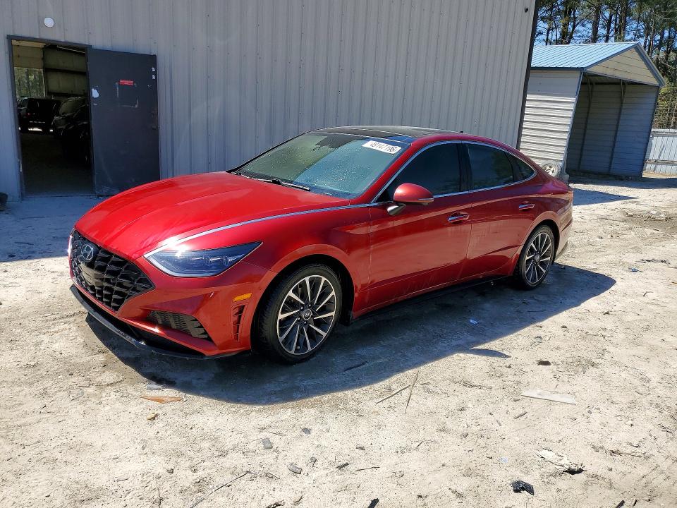 2023 Hyundai Sonata VIN KMHL34J25PA284477 COPART salvage auction — INTERIOR BURN, De - Salvage Certificate, sold $275 on 2026-07-21 (photo 1)