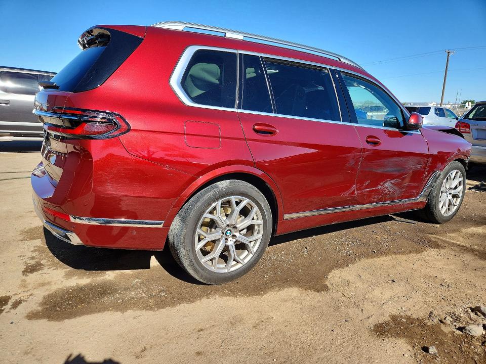 2026 BMW X7 VIN 5UX23EM01T9030503 COPART salvage auction — FRONT END, Nm - Cert Of Title-Salvage, sold $10,000 on 2026-07-30 (photo 3)