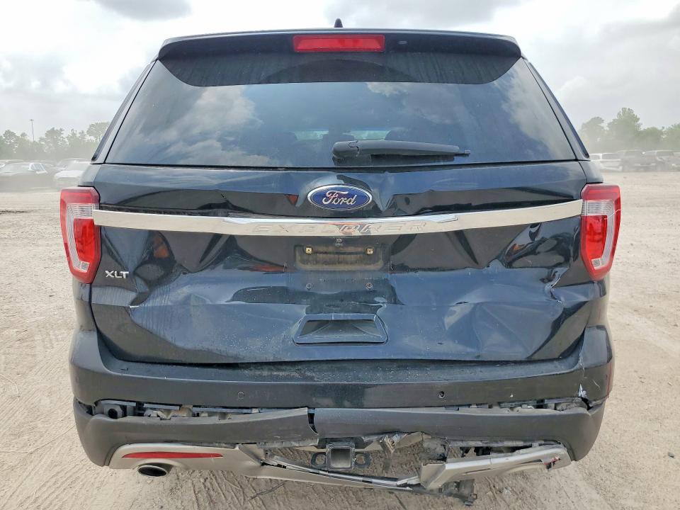 2017 Ford Explorer VIN 1FM5K7D86HGD63605 COPART salvage auction — REAR END, Tx - Salvage Vehicle Title, sold $3,500 on 2026-07-02 (photo 6)
