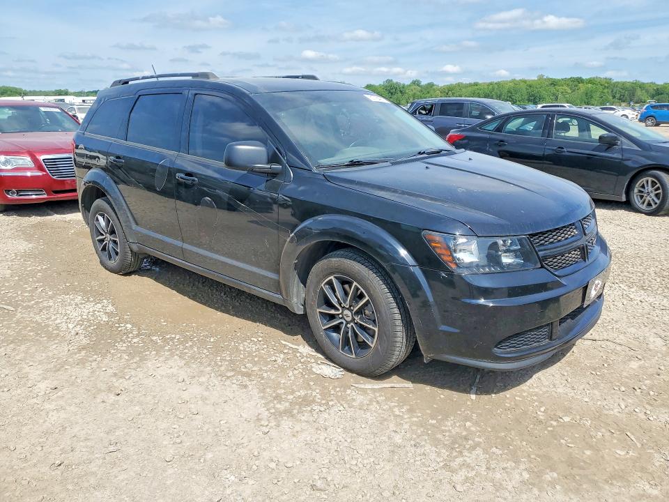 2018 Dodge Journey VIN 3C4PDCAB7JT347494 COPART salvage auction — HAIL, Ks - Cert Of Title-Salvage, sold $2,300 on 2026-07-09 (photo 4)