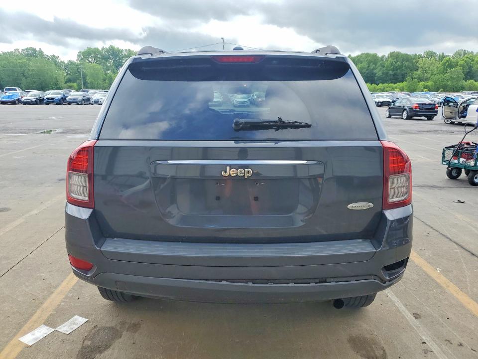 2016 Jeep Compass VIN 1C4NJCEA5GD543255 COPART salvage auction — SIDE, IN - CERT OF TITLE-SALVAGE TITLE, sold $825 on 2026-08-03 (photo 6)