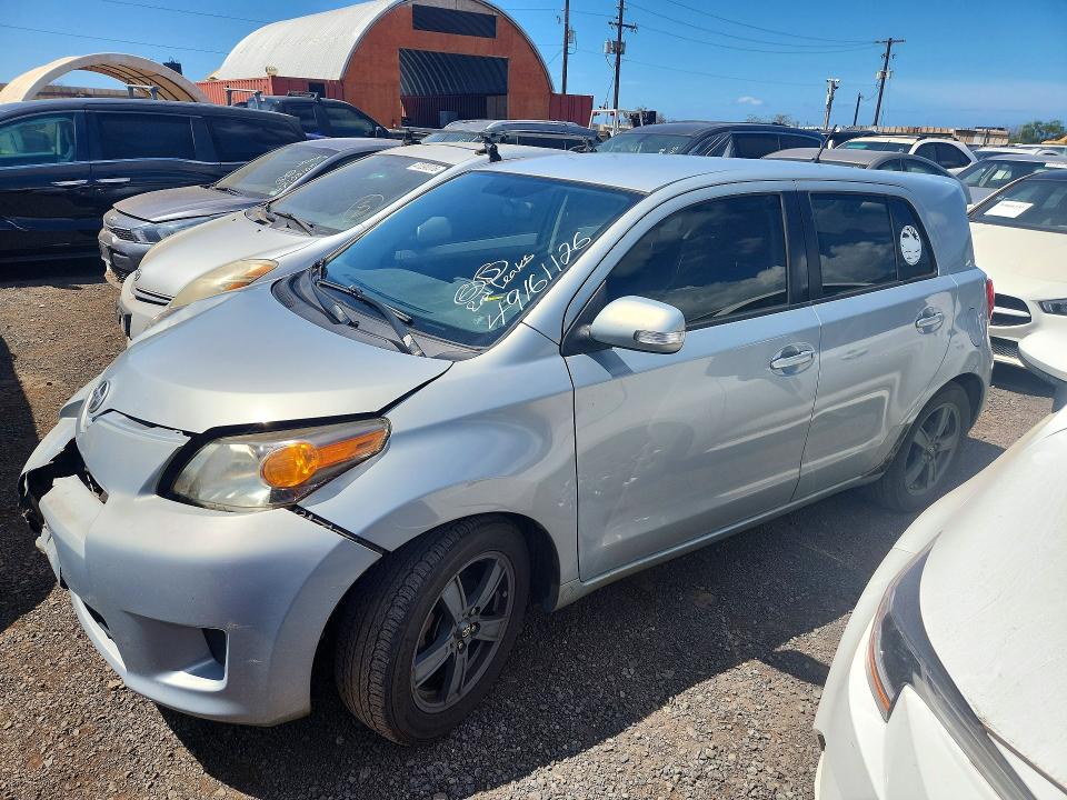2013 Scion Xd VIN JTKKUPB41D1037315 COPART salvage auction — FRONT END, Hi - Certificate Of Salvage, sold $1 on 2026-07-29 (photo 1)