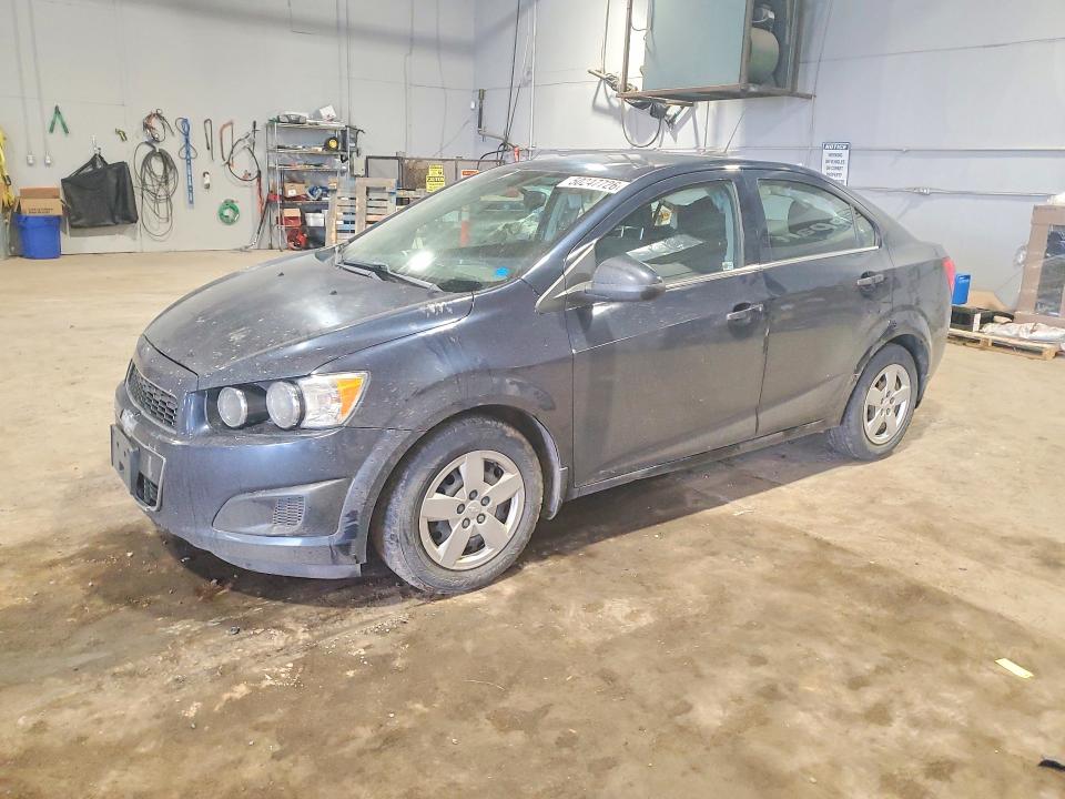 2015 Chevrolet SONIC VIN 1G1JC5SH3F4204085 COPART salvage auction — FRONT END, NB - SALVAGE TITLE, sold $325 on 2026-07-02 (photo 1)