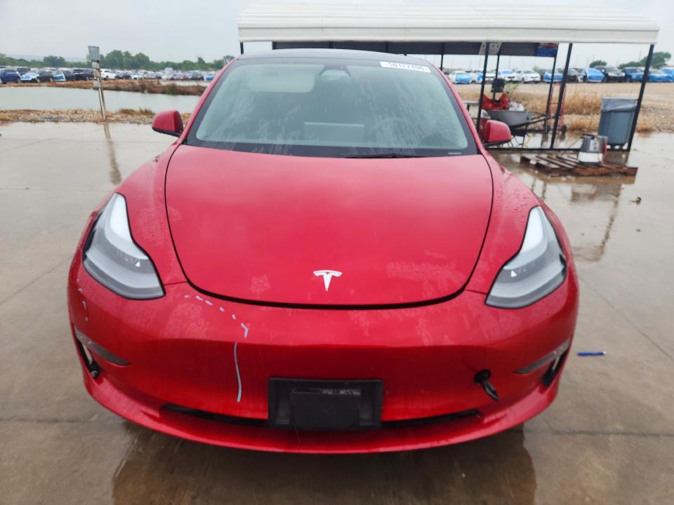 2023 Tesla VIN 5YJ3E1EB0PF675289 COPART salvage auction — FRONT END, Tx - Certificate Of Title, sold $13,800 on 2026-07-06 (photo 5)