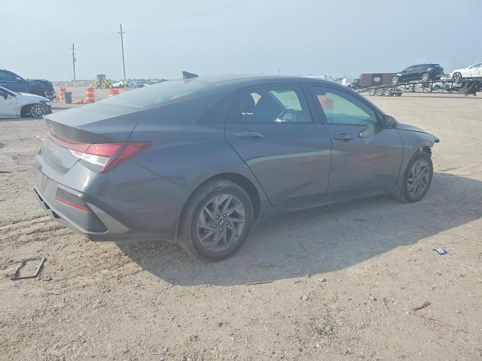 2024 Hyundai Elantra VIN KMHLM4DG3RU739252 COPART salvage auction — FRONT END, Tx - Salvage Vehicle Title, sold $5,300 on 2026-07-02 (photo 3)