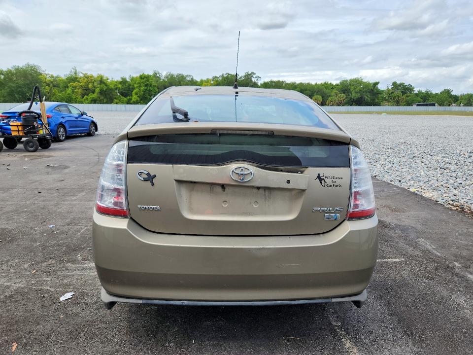 2008 Toyota Prius VIN JTDKB20UX87815889 COPART salvage auction — FRONT END, Fl - Certificate Of Destruction, sold $350 on 2026-07-15 (photo 6)