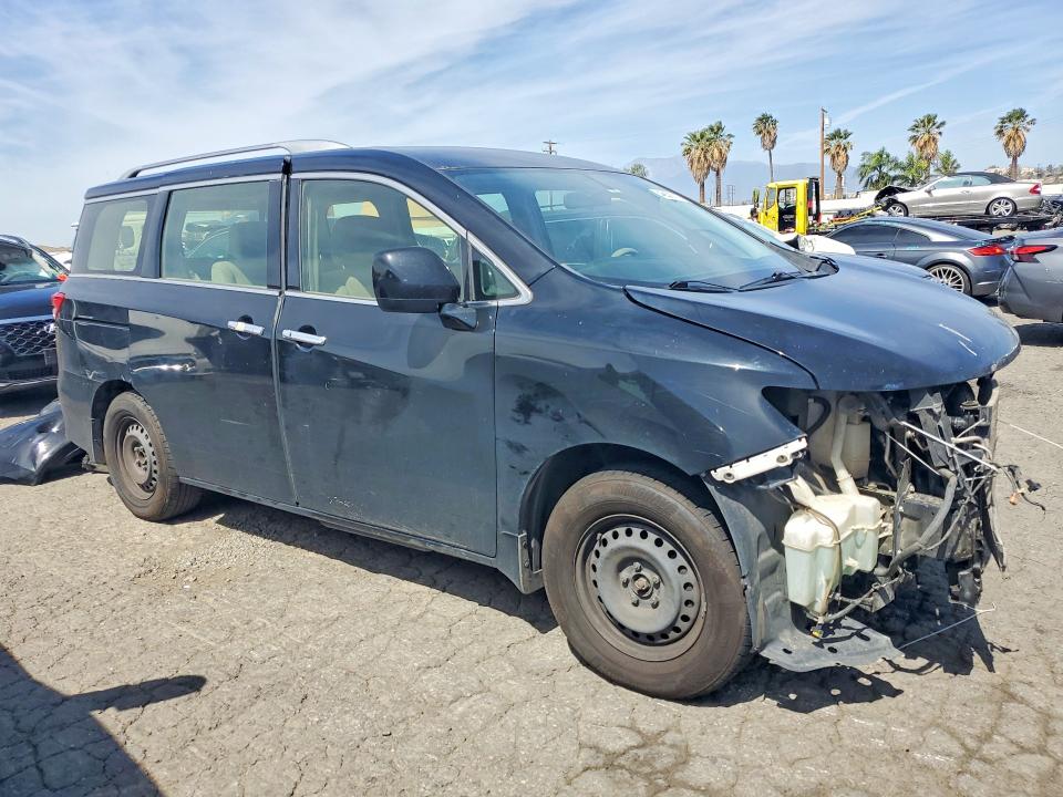 2015 Nissan Quest VIN JN8AE2KP0F9127674 COPART salvage auction — FRONT END, Ca - Salvage Certificate, sold $525 on 2026-07-02 (photo 4)