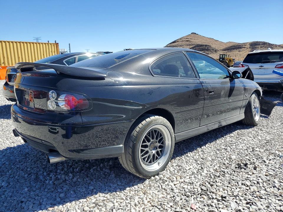 2006 Pontiac Gto VIN 6G2VX12UX6L810368 COPART salvage auction — FRONT END, Nv - Salvage Title, sold $3,550 on 2026-07-13 (photo 3)