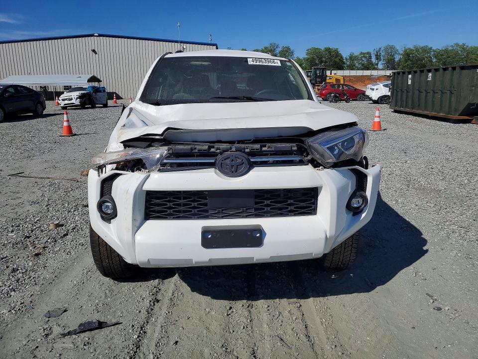 2023 Toyota 4runner VIN JTEEU5JR0P5301719 COPART salvage auction — ROLLOVER, Sc - Cert Of Title-Salvage, sold $7,600 on 2026-07-22 (photo 5)