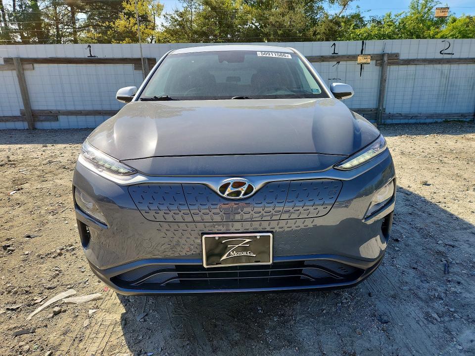 2021 Hyundai Kona VIN KM8K23AG3MU124144 COPART salvage auction — REAR END, Md - Cert Of Salvage < 75% Damage, sold $8,900 on 2026-07-14 (photo 5)