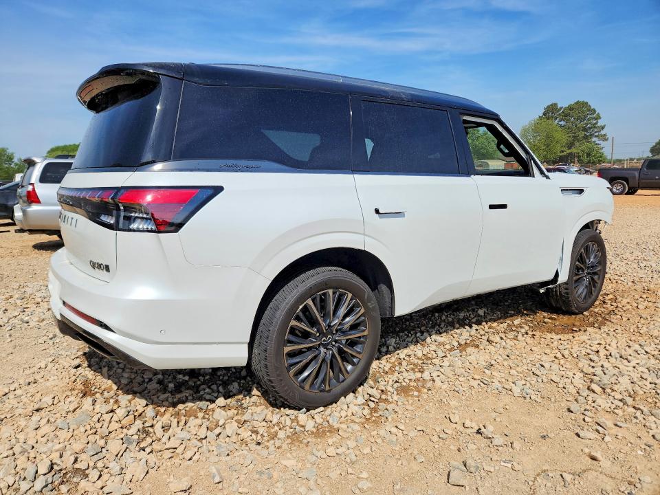 2025 Infiniti VIN JN8AZ3CC2S9604718 COPART salvage auction — FRONT END, Al - Cert Of Title-Salvage Title, sold $57,500 on 2026-08-12 (photo 3)