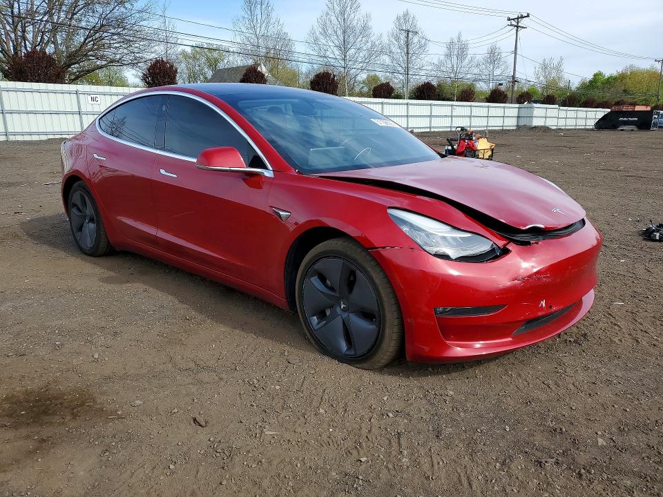 2018 Tesla Model 3 VIN 5YJ3E1EB1JF146151 COPART salvage auction — FRONT END, Salvage Title, sold $6,700 on 2026-07-14 (photo 4)