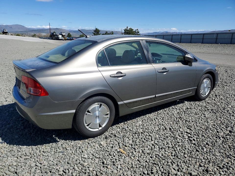2007 Honda Civic hybrid VIN JHMFA36287S021936 COPART salvage auction — MINOR DENT/SCRATCHES, Ca - Certificate Of Title, sold $200 on 2026-07-09 (photo 3)