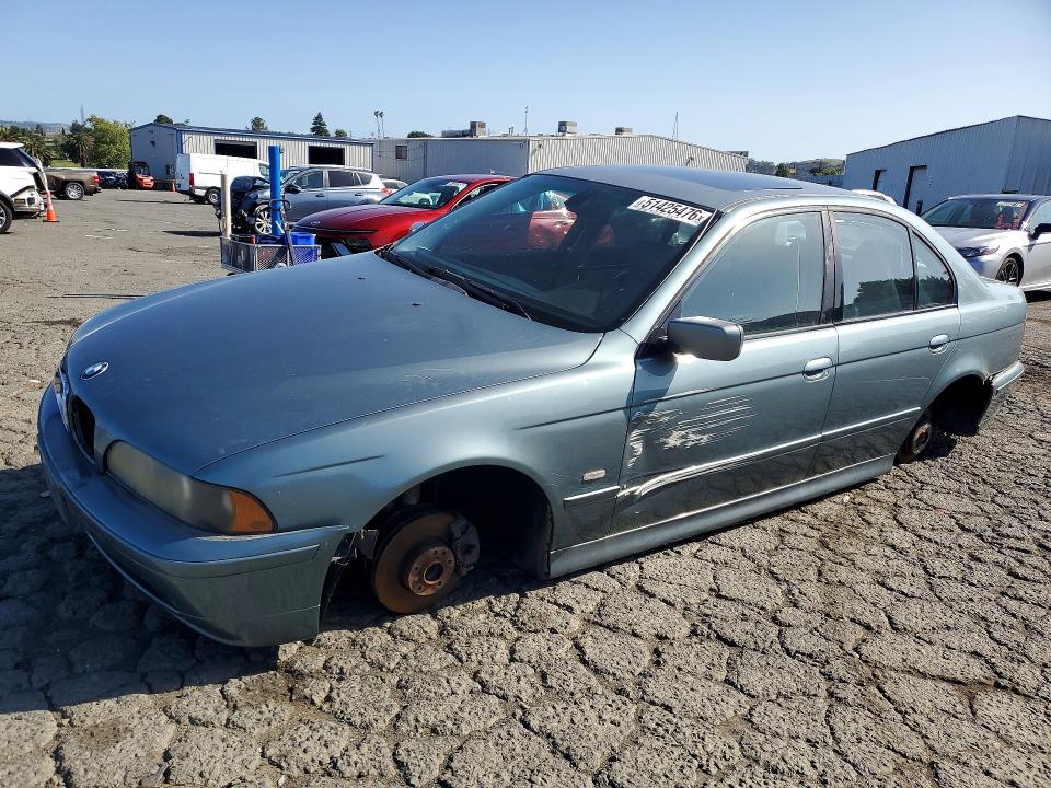 2001 BMW 5 series VIN WBADN63421GM72288 COPART salvage auction — SIDE, CA - SALVAGE CERTIFICATE, sold $750 on 2026-07-24 (photo 1)