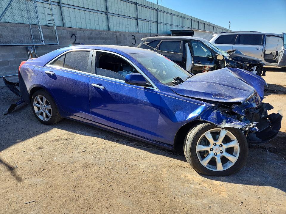 2014 Cadillac Ats VIN 1G6AA5RA9E0108993 COPART salvage auction — FRONT END, Nm - Cert Of Title-Salvage, sold $200 on 2026-07-27 (photo 4)