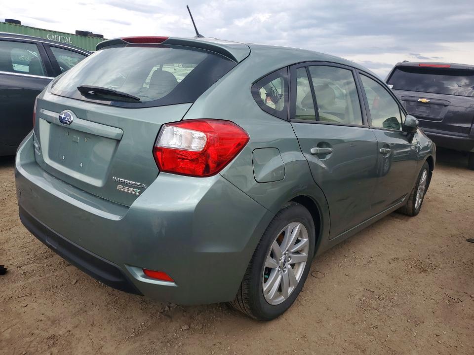 2016 Subaru Impreza VIN JF1GPAB65GH350128 COPART salvage auction — FRONT END, Il - Salvage Certificate, sold $2,500 on 2026-07-07 (photo 3)