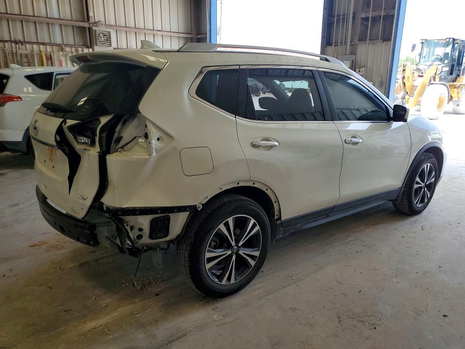 2020 Nissan Rogue VIN JN8AT2MT3LW015805 COPART salvage auction — REAR END, Tx - Salvage Vehicle Title, sold $4,850 on 2026-07-10 (photo 3)